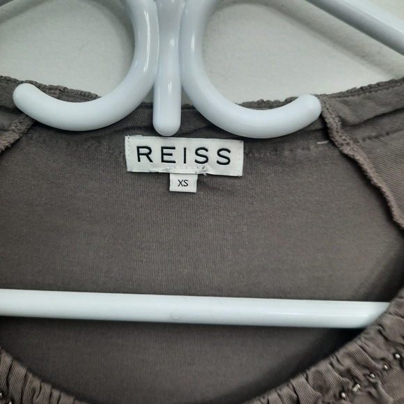 REISS Melina Short sleeve Shirt - Picture 2 of 10